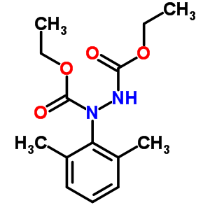 Ethyl n-(2,6-dimethylphenyl)-n-(ethoxycarbonylamino)carbamate Structure,6304-66-1Structure