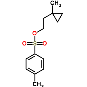 Cyclopropaneethanol,1-methyl-, 1-(4-methylbenzenesulfonate) Structure,63064-32-4Structure