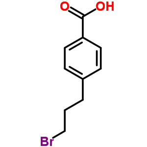 4-(3-Bromopropyl)benzoic acid Structure,6309-79-1Structure