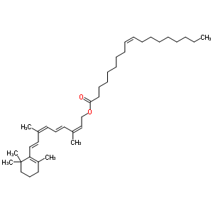 Retinol Oleate Structure,631-88-9Structure