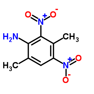 3,6-Dimethyl-2,4-dinitroaniline Structure,6311-52-0Structure