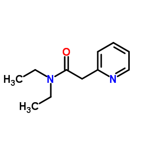 N,n-diethyl-2-pyridin-2-yl-acetamide Structure,6311-91-7Structure