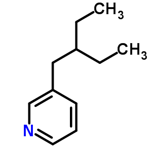 3-(2-Ethylbutyl)pyridine Structure,6311-94-0Structure