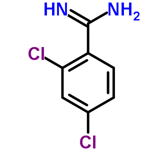 2,4-二氯苯甲酰胺结构式_63124-43-6结构式