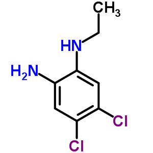 N-ethyl-4,5-dichloro-o-phenylenediamine Structure,63134-16-7Structure