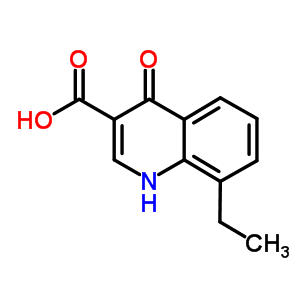 8-Ethyl-4-hydroxyquinoline-3-carboxylic acid Structure,63136-16-3Structure