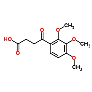 4-(2,3,4-Trimethoxyphenyl)-4-oxobutyric acid Structure,63213-41-2Structure