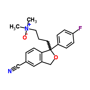 Citalopram n-oxide Structure,63284-72-0Structure