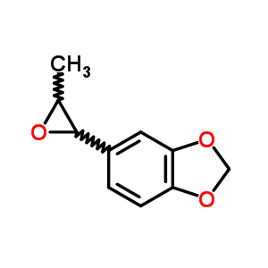 (9ci)-5-(3-甲基环氧乙烷)-1,3-苯并二氧杂环戊烯结构式_6333-38-6结构式