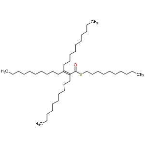 Tetradecylthioacrylic acid Structure,63378-78-9Structure