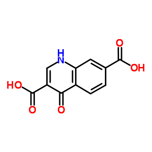 4-Oxo-1h-quinoline-3,7-dicarboxylic acid Structure,63463-25-2Structure