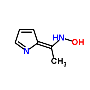 1-(1H-pyrrol-2-yl)ethan-1-one oxime Structure,63547-59-1Structure