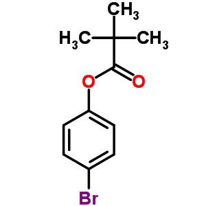 (4-Bromophenyl) 2,2-dimethylpropanoate Structure,63549-55-3Structure