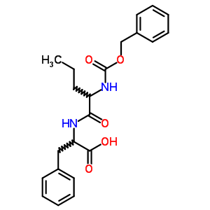 3-Phenyl-2-(2-phenylmethoxycarbonylaminopentanoylamino)propanoic acid Structure,63623-59-6Structure