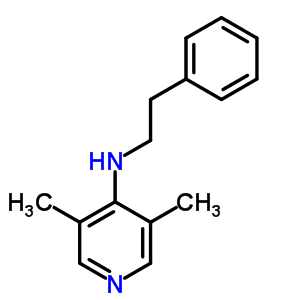 N-phenethyl-3,5-dimethyl-4-pyridinamine Structure,63681-06-1Structure