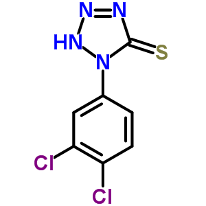 1-(3,4-Dichlorophenyl)-5-mercapto-1h-tetrazole Structure,63684-99-1Structure