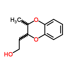 3-Methyl-1,4-benzodioxane-2-ethanol Structure,63690-11-9Structure