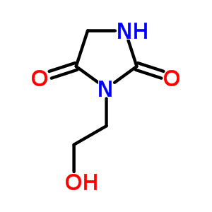 3-(2-Hydroxy-ethyl)-imidazolidine-2,4-dione Structure,63696-48-0Structure