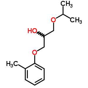 1-(1-Methylethoxy)-3-(methylphenoxy)-2-propanol Structure,63716-38-1Structure