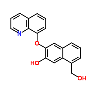 3-Hydroxy-2-naphthoic acid 8-quinolyl ester Structure,63716-65-4Structure