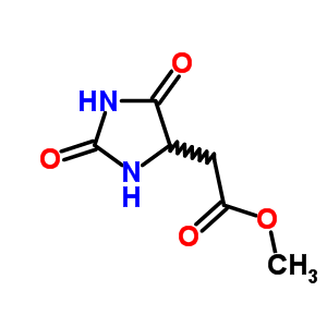 Methyl (2,5-dioxoimidazolidin-4-yl)acetate Structure,63760-88-3Structure