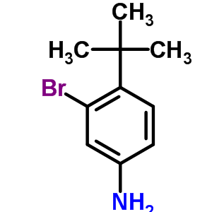 3-Bromo-4-(tert-butyl)aniline hydrochloride Structure,63818-33-7Structure