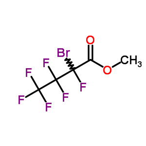 Methyl 2,3,3,4,4,4-hexafluoro-2-bromobutyrate Structure,63867-09-4Structure