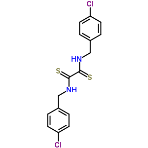 N,n’-bis(p-chlorobenzyl)ethanebisthioamide Structure,63867-38-9Structure