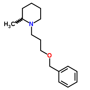 1-(3-Benzyloxypropyl)-2-methylpiperidine Structure,63867-62-9Structure