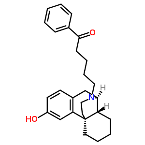 (-)-17-(4-Benzoylbutyl)morphinan-3-ol Structure,63868-11-1Structure