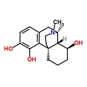 17-Methylmorphinan-3,4,8β-triol Structure,63868-44-0Structure