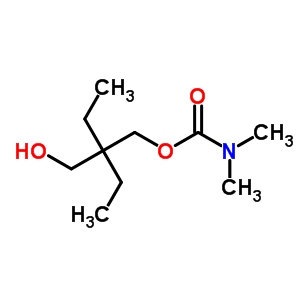 2,2-二乙基-1,3-丙烷二醇 1-(二甲基氨基甲酸酯)结构式_63884-49-1结构式