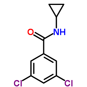 N-cyclopropyl-3,5-dichlorobenzamide Structure,63887-16-1Structure