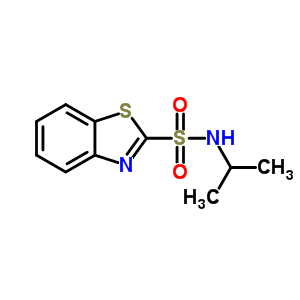 N-isopropylbenzo[d]thiazole-2-sulfonamide Structure,63904-87-0Structure