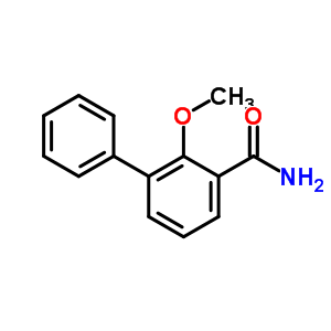 2-Methoxy-3-phenylbenzamide Structure,63906-86-5Structure