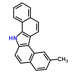 2-Methyl-7h-dibenzo[a,g]carbazole Structure,63918-57-0Structure