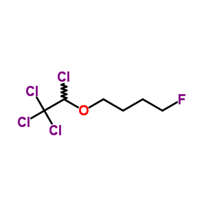 4-Fluorobutyl 1,2,2,2-tetrachloroethyl ether Structure,63918-78-5Structure