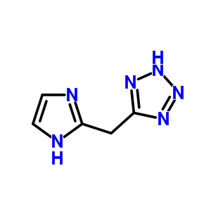 5-(1H-imidazol-2-ylmethyl)-2h-tetrazole Structure,63927-84-4Structure