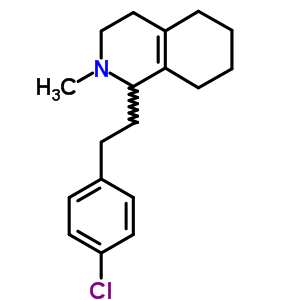 1-(4-Chlorophenethyl)-2-methyl-1,2,3,4,5,6,7,8-octahydroisoquinoline Structure,63937-99-5Structure