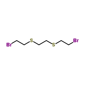 1,2-Bis(2-bromoethylthio)ethane Structure,63938-31-8Structure