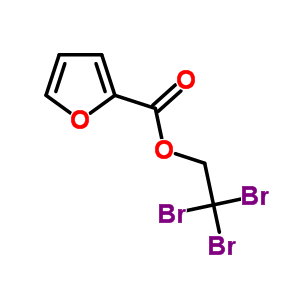 2-Furancarboxylic acid 2,2,2-tribromoethyl ester Structure,63938-47-6Structure