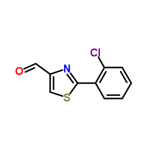 2-(2-Chloro-phenyl)-thiazole-4-carbaldehyde Structure,639517-84-3Structure