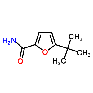 5-Tert-butyl-2-furancarboxamide Structure,63956-89-8Structure