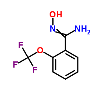 N’-hydroxy-2-(trifluoromethoxy)benzenecarboximidamide Structure,63968-84-3Structure