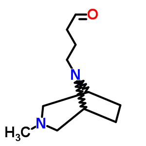 8-Butyryl-3-methyl-3,8-diazabicyclo[3.2.1]octane Structure,63978-13-2Structure