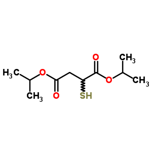 2-Mercaptosuccinic acid diisopropyl ester Structure,63979-80-6Structure