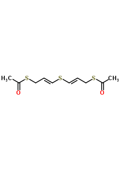 3,3’-Thiobis(2-propene-1-thiol)bisacetate Structure,63979-92-0Structure