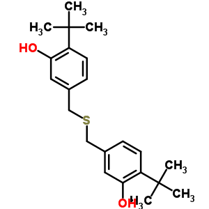 Bis(4-tert-butyl-3-methylphenyl) sulfide Structure,63979-95-3Structure