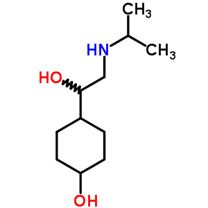 4-Hydroxy-α-(isopropylaminomethyl)cyclohexanemethanol Structure,63980-63-2Structure