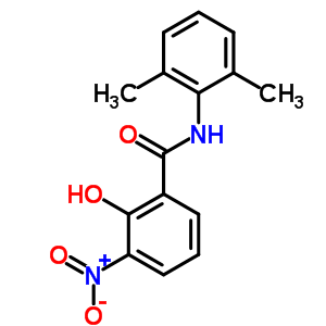 N-(2,6-dimethylphenyl)-2-hydroxy-3-nitrobenzamide Structure,63981-17-9Structure